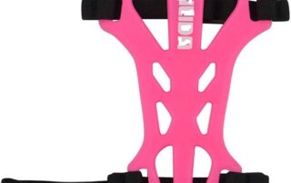 Rubber Archery Arm Guard Youth 2-strap Arm Protector Rubber Forearm Safe Protective Gears