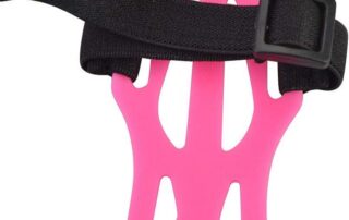 Rubber Archery Arm Guard Youth 2-strap Arm Protector Rubber Forearm Safe Protective Gears
