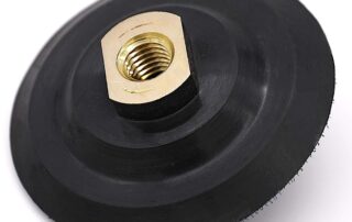 Rubber Backing Pad For The Angle Grinder Rubber Backing Pad Black Rigid Backer Pads for Diamond Polishing