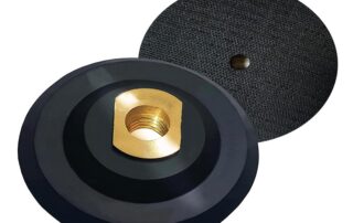 Rubber Backing Pad For The Angle Grinder Rubber Backing Pad Black Rigid Backer Pads for Diamond Polishing