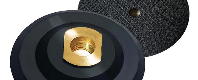 Rubber Backing Pad For The Angle Grinder Rubber Backing Pad Black Rigid Backer Pads for Diamond Polishing