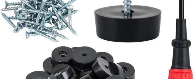 Rubber Bush For Plastic Chairs Rubber Screw in Chair Leg Floor Protectors Furniture Rubber Feet