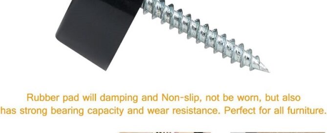 Rubber Bush For Plastic Chairs Rubber Screw in Chair Leg Floor Protectors Furniture Rubber Feet