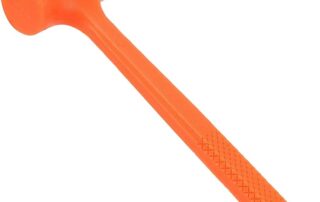 Rubber Dead Blow Hammer, Dead Blow Hammer, Rebound-Resistant Rubber Mallet with Non-Slip Grip Non-Sparking Design