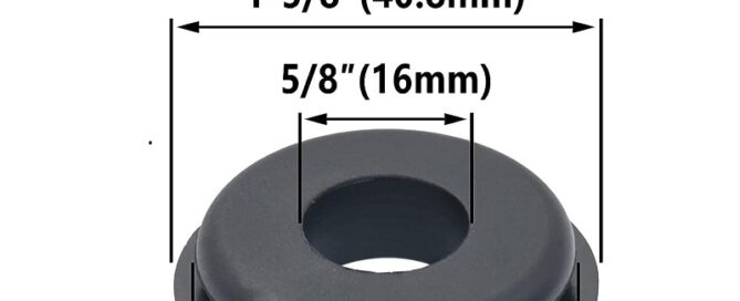 Rubber Diaphragm Seals Hand Seals Rubber Black Round Gaskets for Trucks Trailers Tractors
