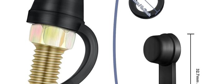 Rubber Grease Fitting Caps Black Brake Dust Cover Automotive Brake Bleeder Screw Caps