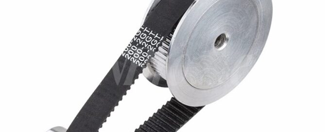 Rubber Pulley Wheel Timing Pulley Wheel Rubber Belt and Tensioner