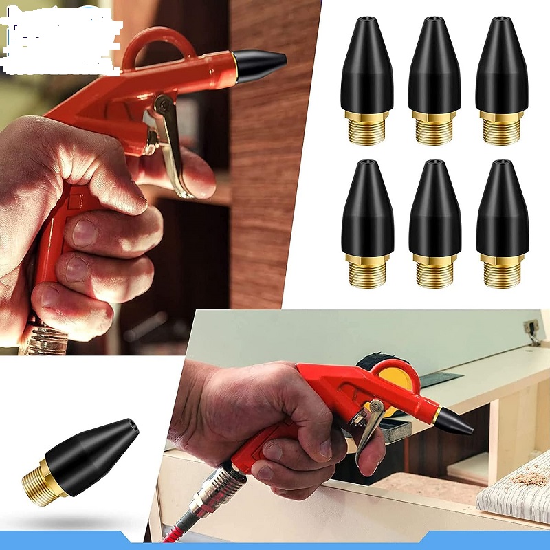 Rubber Tip Air Nozzle Blow Gun Rubber Tip For Air Tool Parts Air Nozzle For Air Blow Guns Tool