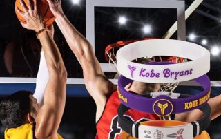 Silicone Basketball Wristbands Signature Silicone Bracelet Adjustable Motivational Wristbands