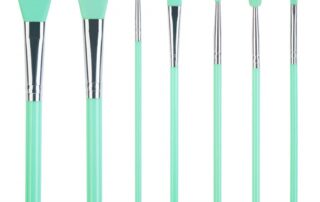 Silicone Brush applicator kit for UV Resin Epoxy Art Crafting Cream Makeup Silicone Glue Brush