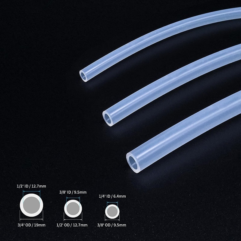 Superflex Silicone Hose Food Grade Water Hose Silicone Tube Soft Clear Aquarium Safe Silicone Tubing