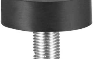 Threaded Stud Bumper M6 Thread Rubber Mounts Cylindrical Shock Absorber with Studs