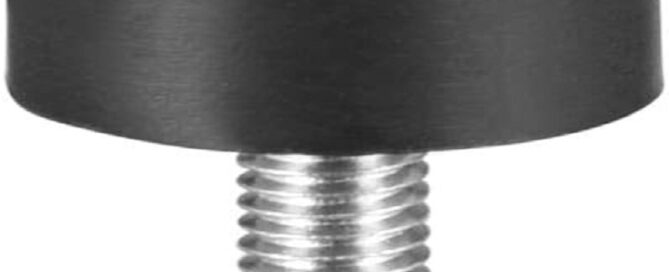 Threaded Stud Bumper M6 Thread Rubber Mounts Cylindrical Shock Absorber with Studs