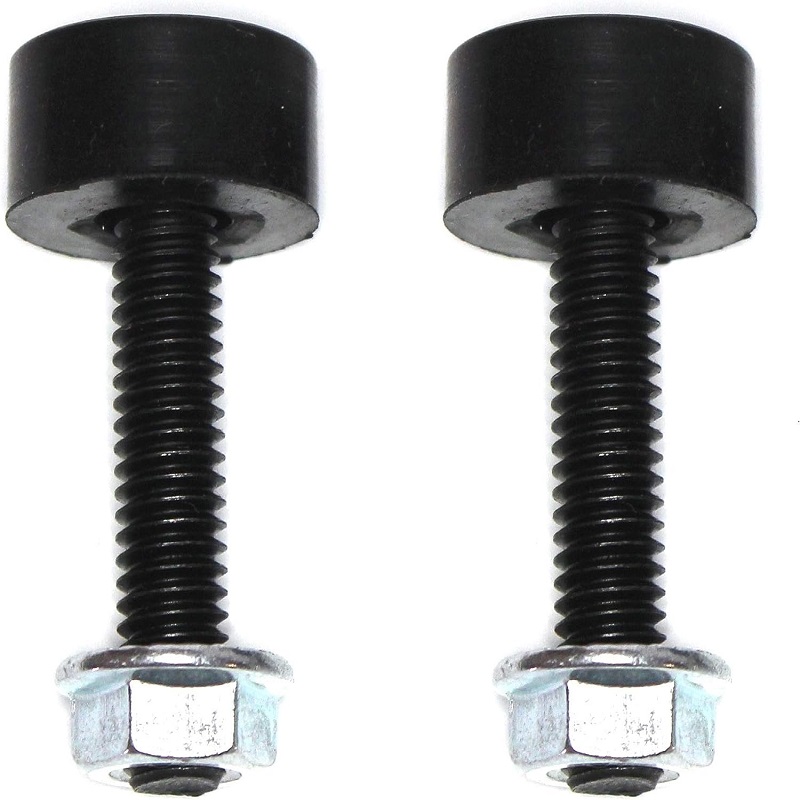 Threaded Stud Bumper M6 Thread Rubber Mounts Cylindrical Shock Absorber with Studs