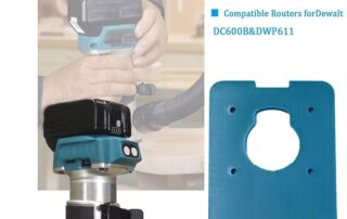 Makita Track Saw Rubber Rubber Guide Rail Adapter Cordless Router Track Saw Guide Rail