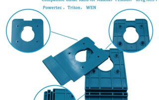 Makita Track Saw Rubber Rubber Guide Rail Adapter Cordless Router Track Saw Guide Rail