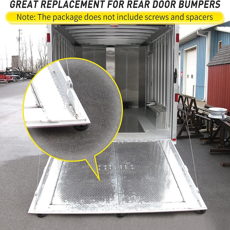 Trailer Ramp Door Bumper Round Rubber Bump Stops D Rubber Bumper