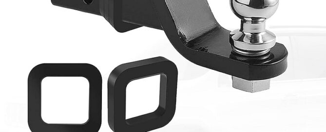 Trailer Receiver Silencer Pad Noise Reduction Trailer Hook Rubber Cushion Reduce Rattling Rubber Cushion