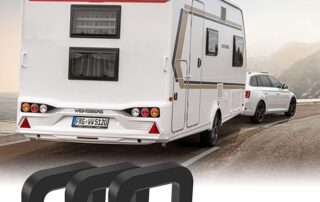 Trailer Receiver Silencer Pad Noise Reduction Trailer Hook Rubber Cushion Reduce Rattling Rubber Cushion