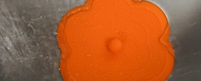 Watertight Rubber Seal Orange Silicone Flower Kitchen Stopper Sink Water-Tight Seal