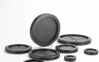 20mm Blanking Grommet Black Blanking Blind Rubber Wiring Grommets Hole Electrical Wire Gasket