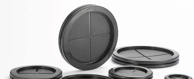20mm Blanking Grommet Black Blanking Blind Rubber Wiring Grommets Hole Electrical Wire Gasket