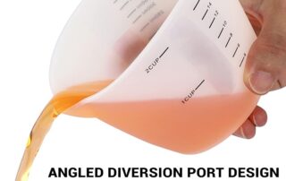 500ml Silicone Measuring Cups Resin Mixing and pouring Cups for Epoxy Nonstick Reusable Craft Measuring Cups