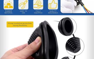 50mm blanking grommet-shaped drill Hole Grommets Wire Protection Firewall Hole Plug