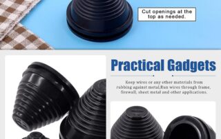 50mm blanking grommet-shaped drill Hole Grommets Wire Protection Firewall Hole Plug