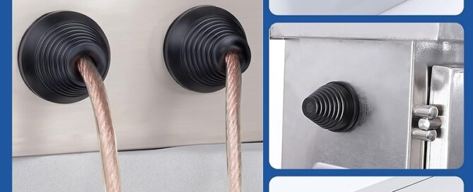 50mm blanking grommet-shaped drill Hole Grommets Wire Protection Firewall Hole Plug