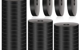 70mm Rubber Washers Black Heavy Duty Abrasion Resistant Rubber Rubber Flat Washer for Bolts Spacers