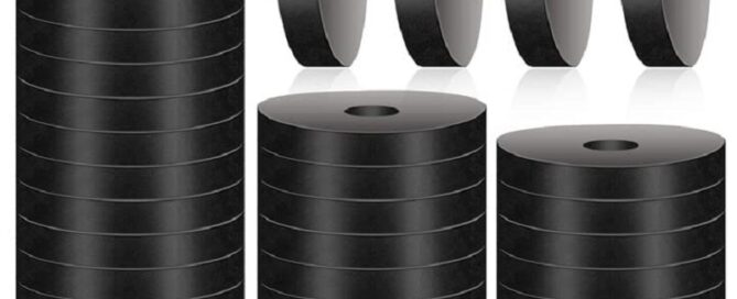 70mm Rubber Washers Black Heavy Duty Abrasion Resistant Rubber Rubber Flat Washer for Bolts Spacers