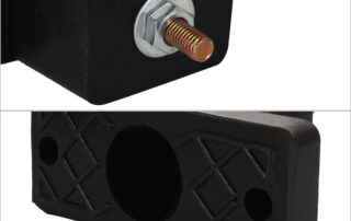 Air Conditioning Bracket Cushion Anti-Vibration Air Conditioner Mounting Bracket Shock Proof Rubber Vibration Isolator