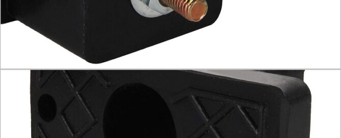 Air Conditioning Bracket Cushion Anti-Vibration Air Conditioner Mounting Bracket Shock Proof Rubber Vibration Isolator