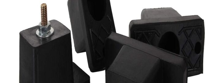 Air Conditioning Bracket Cushion Anti-Vibration Air Conditioner Mounting Bracket Shock Proof Rubber Vibration Isolator