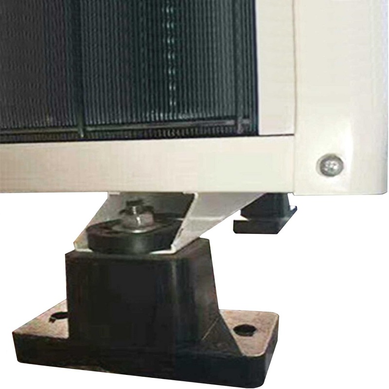 Air Conditioning Bracket Cushion Anti-Vibration Air Conditioner Mounting Bracket Shock Proof Rubber Vibration Isolator