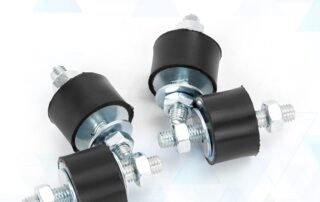 Anti-vibration Mounts Manufacturers Rubber Studs Shock Absorber Rubber Cylindrical Vibration Isolation Mount for Air Compressors