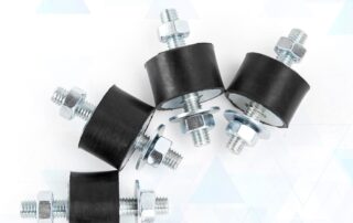 Anti-vibration Mounts Manufacturers Rubber Studs Shock Absorber Rubber Cylindrical Vibration Isolation Mount for Air Compressors