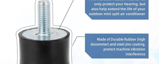 Anti-vibration Mounts Manufacturers Rubber Studs Shock Absorber Rubber Cylindrical Vibration Isolation Mount for Air Compressors
