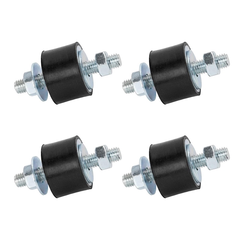 Anti-vibration Mounts Manufacturers Rubber Studs Shock Absorber Rubber Cylindrical Vibration Isolation Mount for Air Compressors