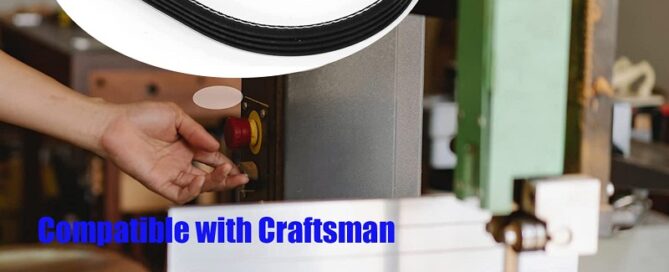 BandSaw Drive Belt for Craftsman 10 Inch Band Saw 10-inch bandsaw tires