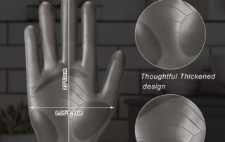 Epoxy Silicone Gloves for Resin Reusable Safe Silicone Gloves for Crafts Jewelry Making