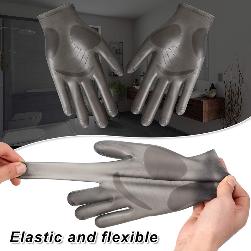 Epoxy Silicone Gloves for Resin Reusable Safe Silicone Gloves for Crafts Jewelry Making