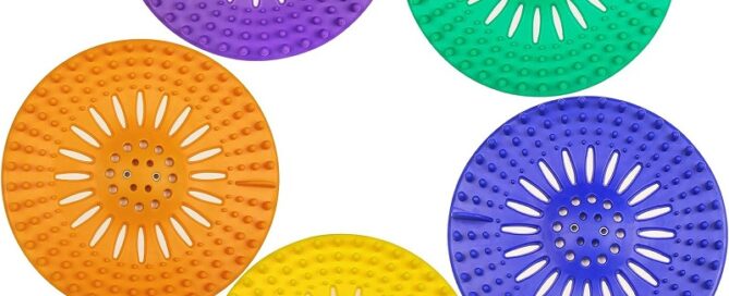 Fine Rubber Float Drain Hair Catcher Durable Silicone Hair Stopper Shower Drain Hair Trap Suit for Bathroom