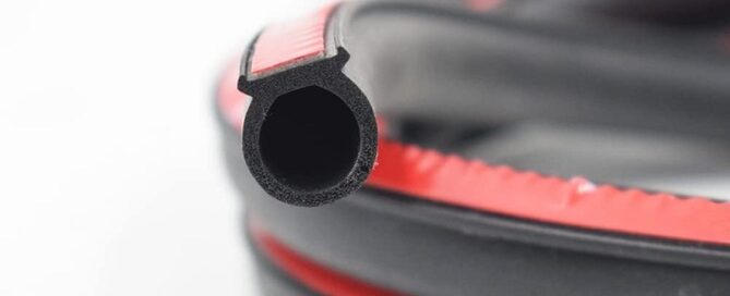 Gazing Channel Rubber D-shape weatherstrip Door Seal Strip Auto Door Rubber Weather Stripping Hollow Black