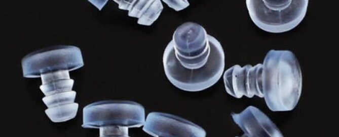 Glass Table Top Bumpers Clear Rubber Table Glass Bumper Non-Adhesive Glass Table Rubber Grippers for Furniture