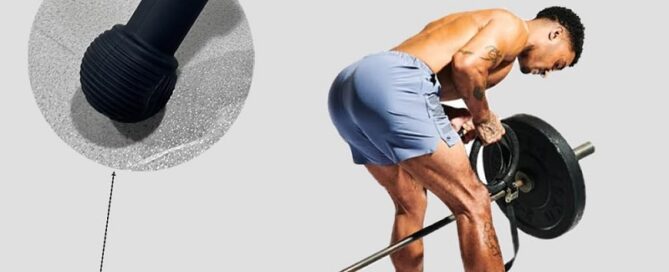 Heavy Duty Landmine Arm Rubbers for Barbell Exercise 360° Swivel Easy for Deadlifts