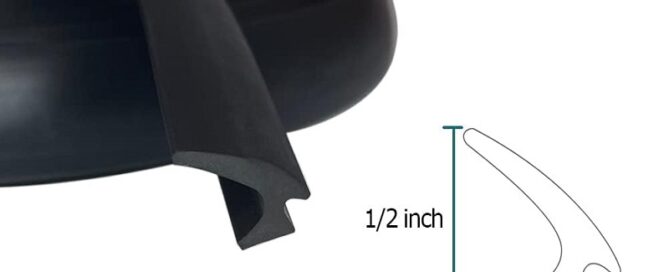 Marine Window Gasket EPDM Dense Rubber Window Locking Gasket Weather Stripping Seal for Windshields