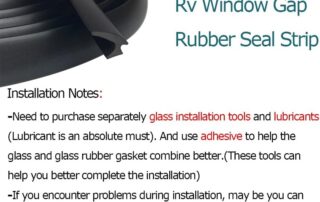 Marine Window Gasket EPDM Dense Rubber Window Locking Gasket Weather Stripping Seal for Windshields