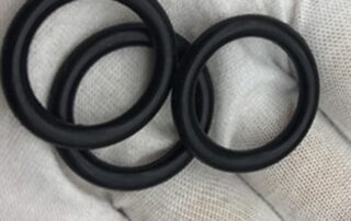 Nitrile Rubber O-Rings NBR Rubber Washers for Oil or Air Sealing Black 70mm Rubber Washer